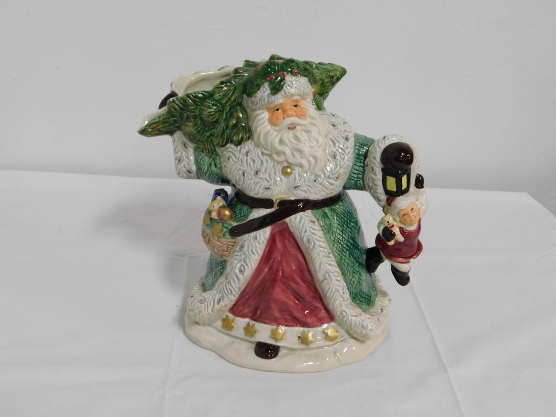 Fitz and Floyd Large 2 Qt Santa Claus Pitcher (1 of 6)