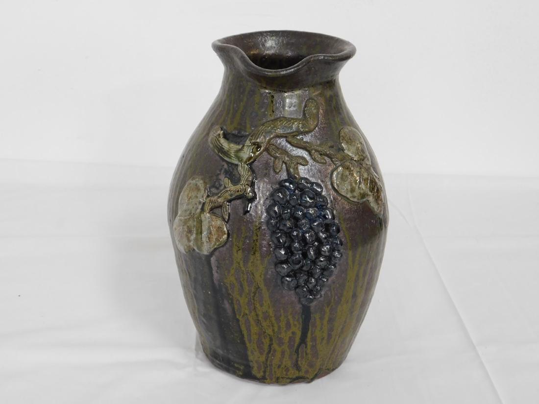 Hewell Pottery Grace Nell Grape Pitcher (1 of 5)