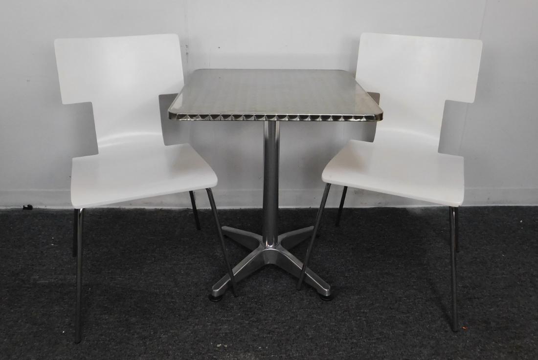 Boho Modern Cafe Table and Chairs Set (1 of 1)