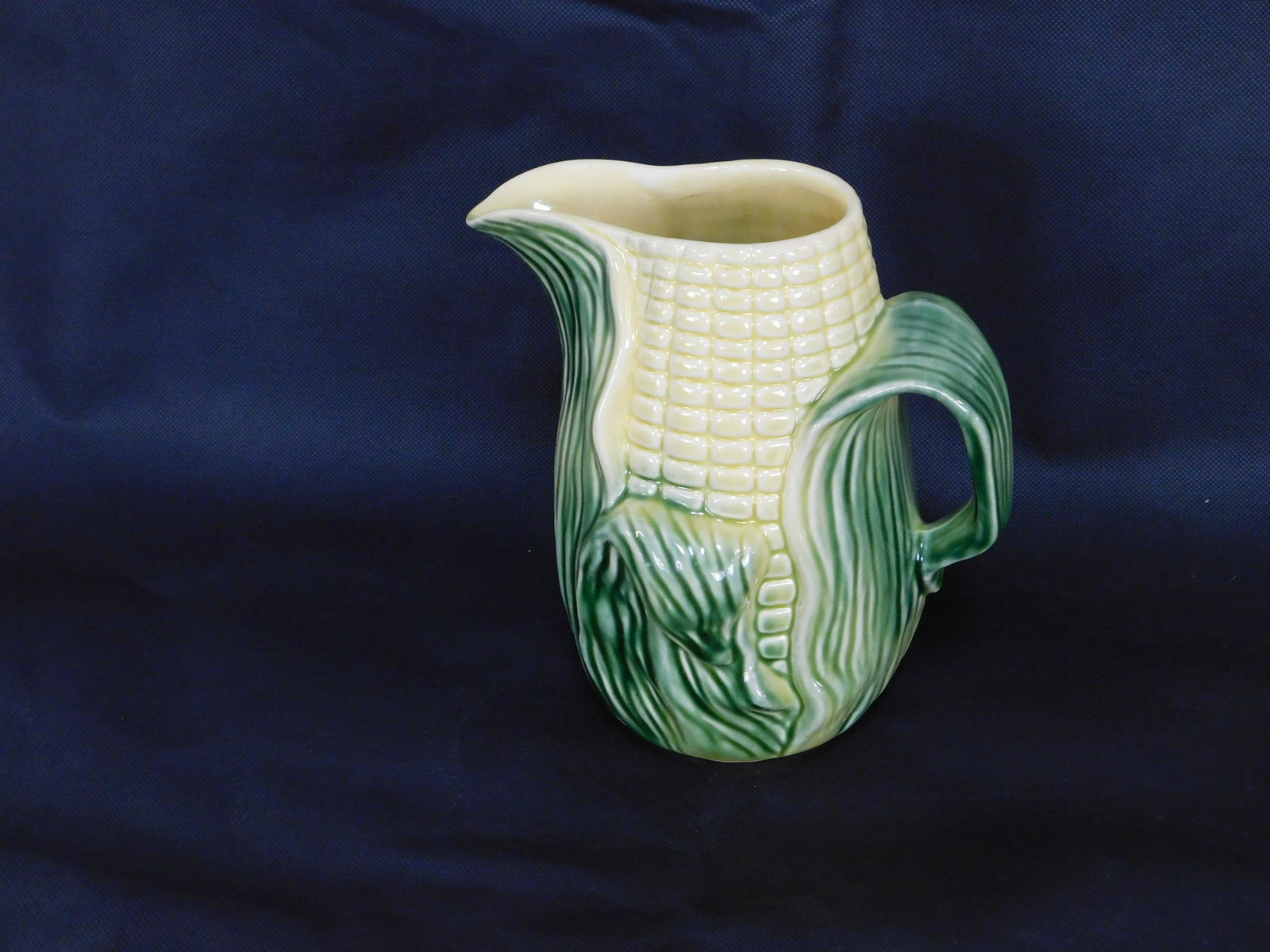 Stanford Ware Corn Pitcher: Stanford Ware Corn Pitcher, No. 513, good condition, 7''H