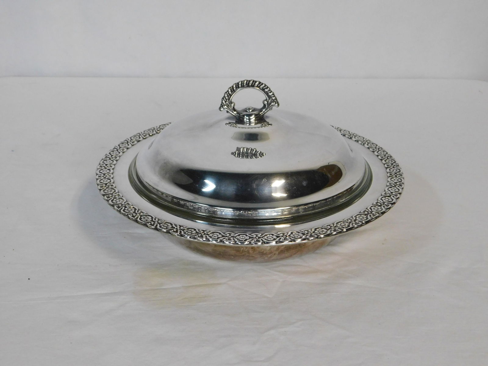 Silverplate Divided Serving Dish (1 of 3)