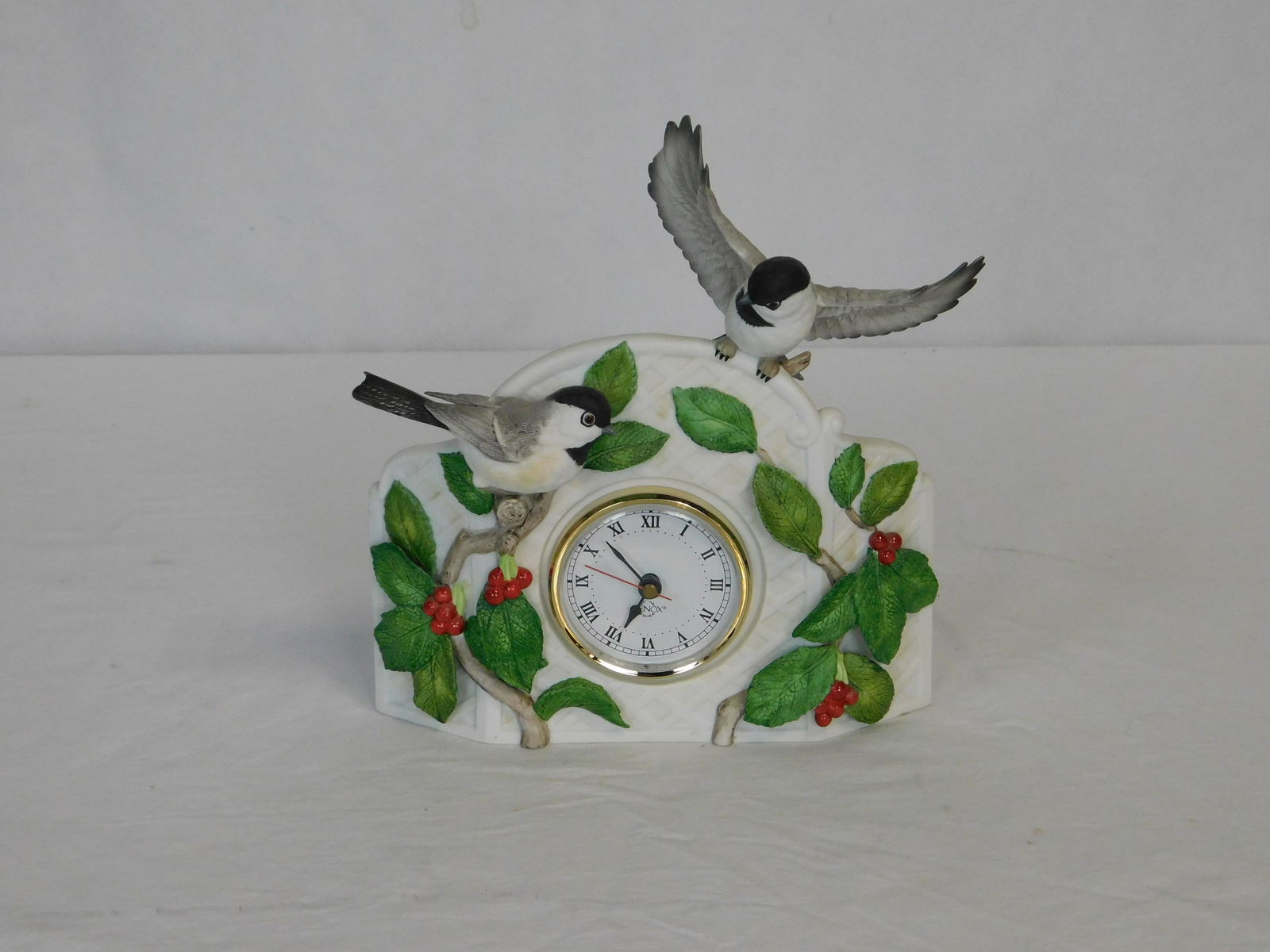 Lenox Chickadee Garden Clock 1994 (1 of 3)
