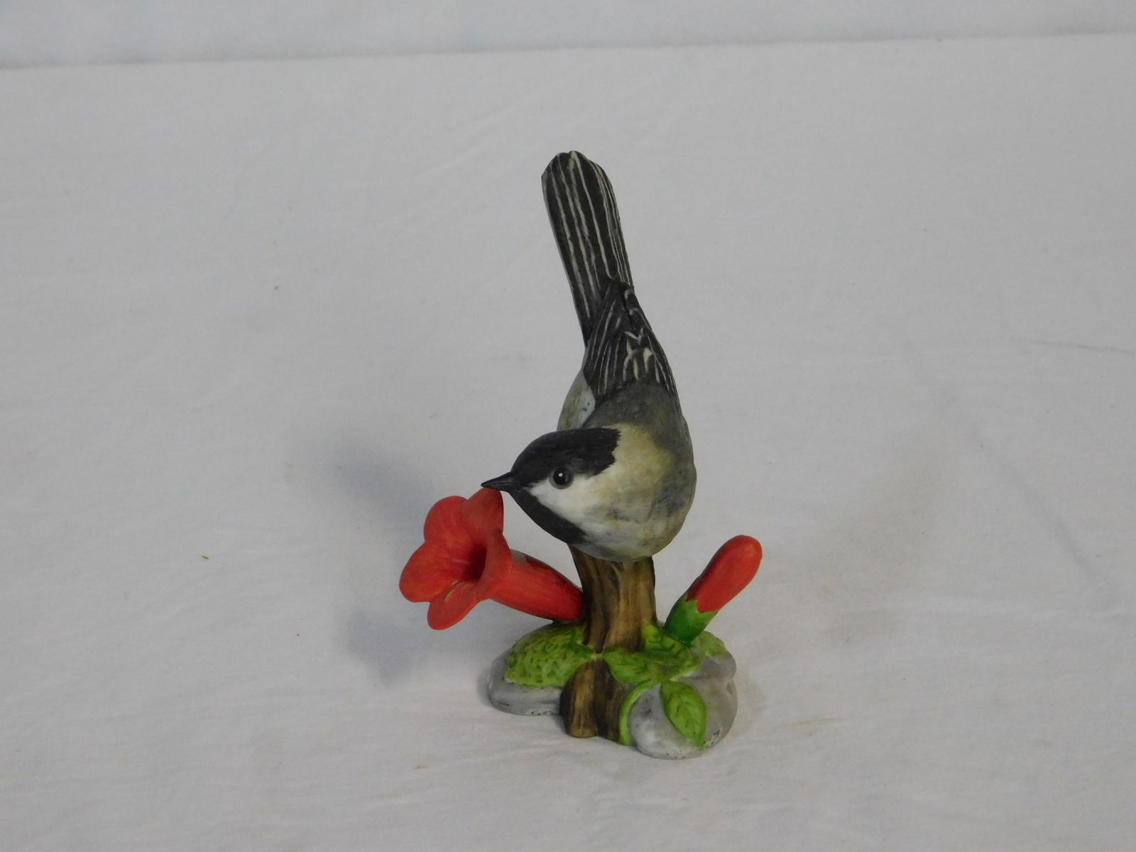 Franklin Mint "Black-Capped Chickadee" Bird (1 of 5)
