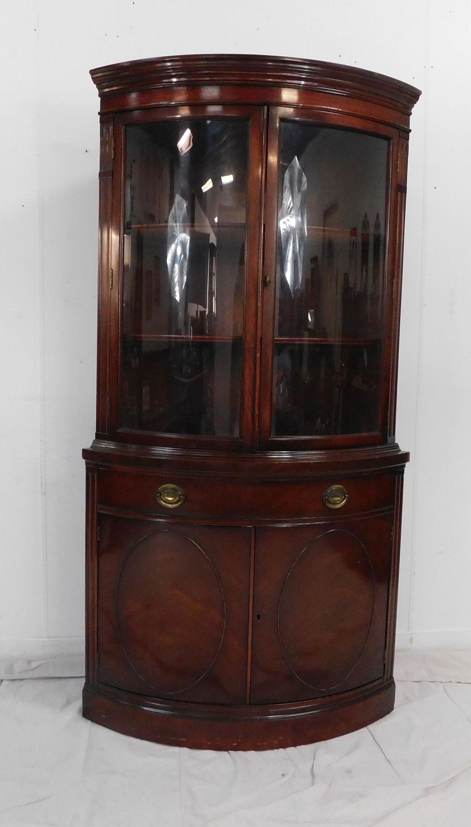 Drexel 2024 corner cabinet