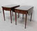 Pair of Inlaid Pembroke Mahogany Tables - 2