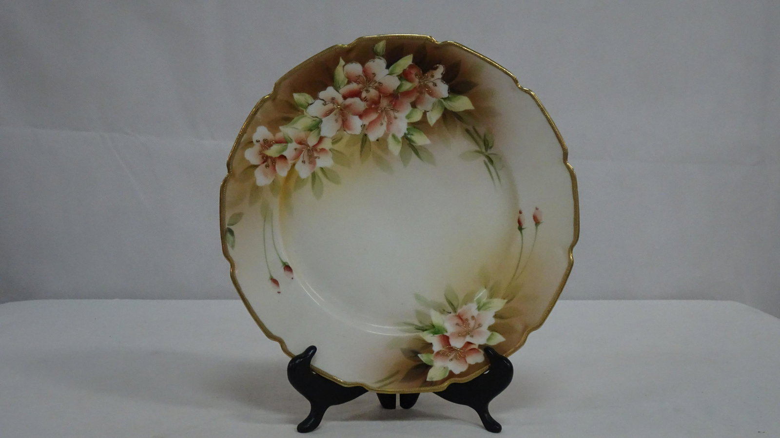 Hand Painted Nippon Decorative Plate: Hand Painted Nippon Decorative Plate in good condition. 10.25"D