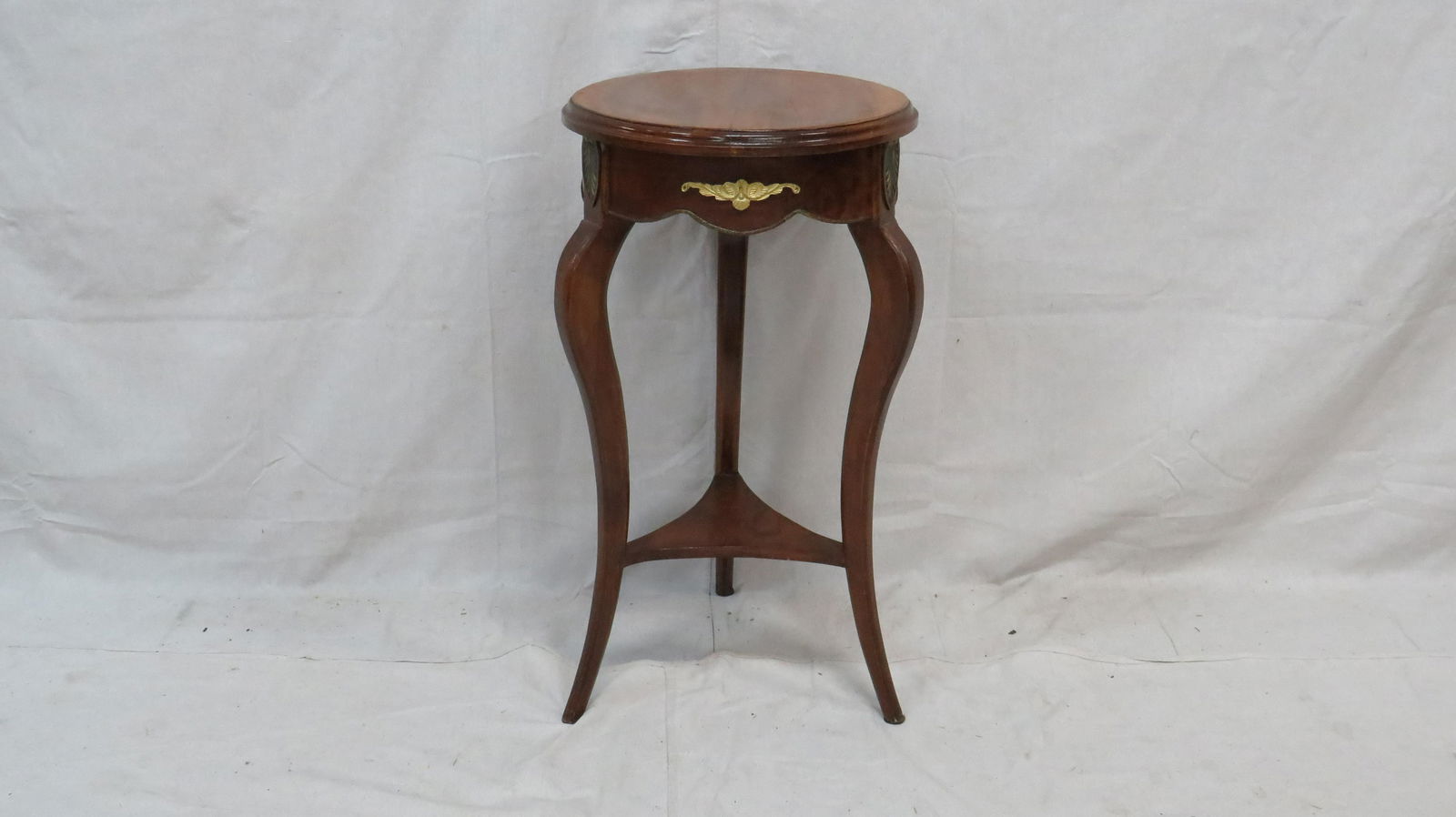 Vintage French Occasional Table with Brass Ormalu (1 of 3)