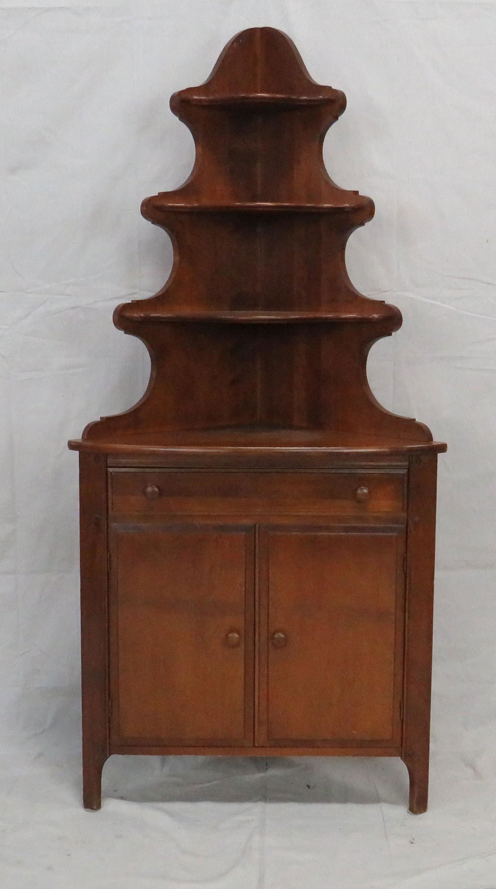 St Johns Tables Colonial Style Corner Cabinet (1 of 3)