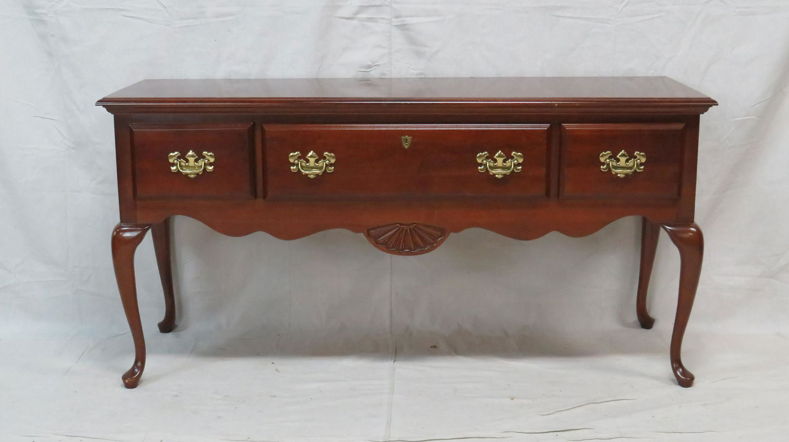 American Drew Queen Anne Cherry Sideboard (1 of 4)