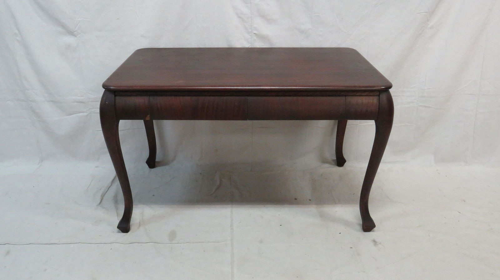 Antique Mahogany Library Table (1 of 4)