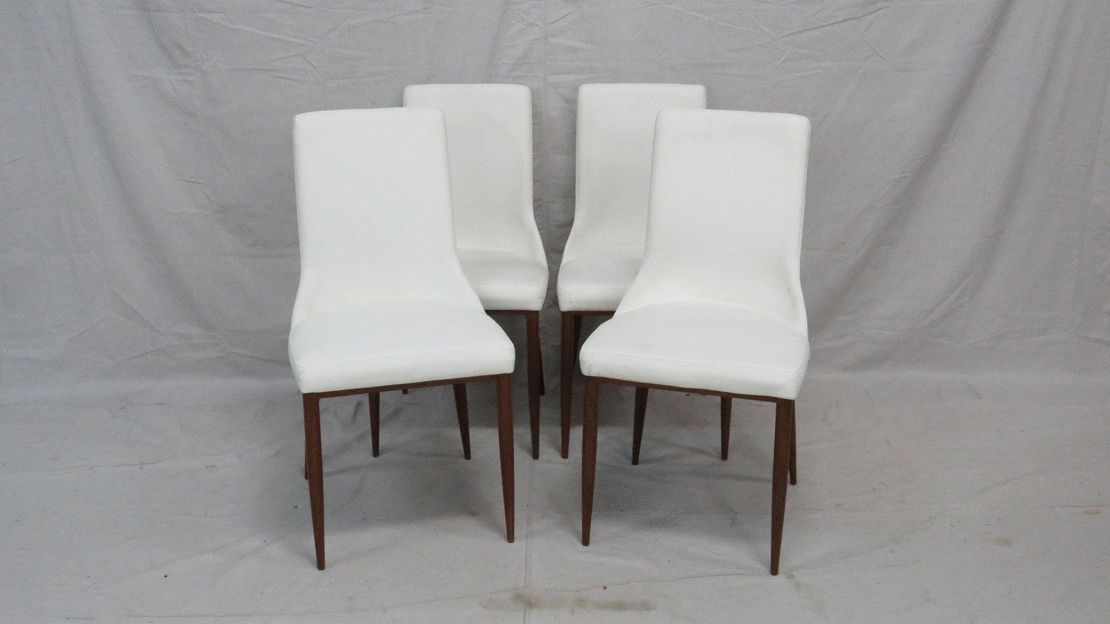 Set of Four Contemporary Dining Chairs: Set of Four Contemporary Dining Chairs in good condition, 36''H x 18.5''W x 20.5''D