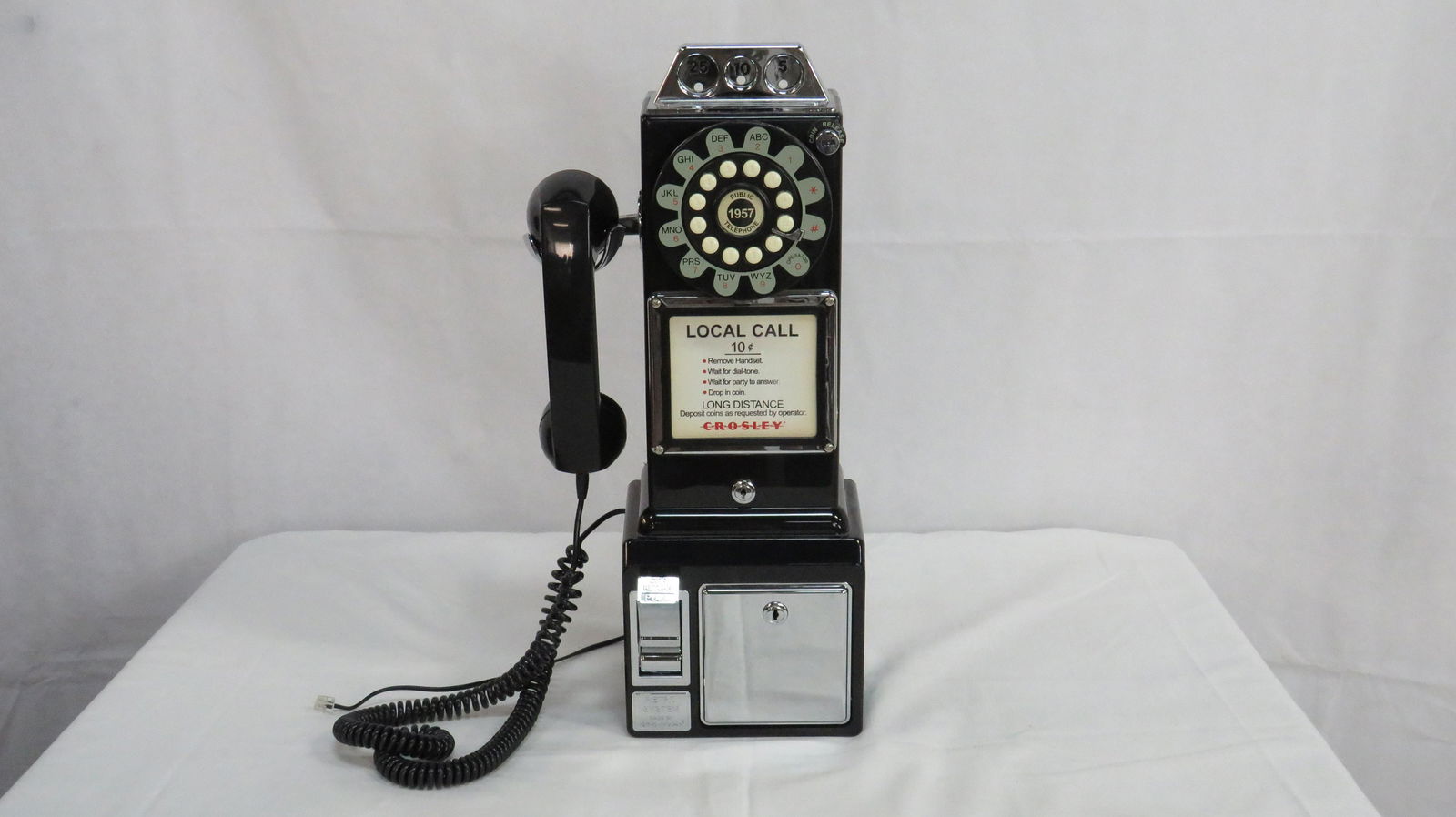 Crosley 1950's Replica Functional Telephone (1 of 4)