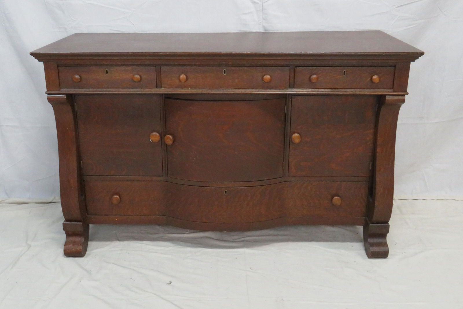 Empire Oak Sideboard (1 of 5)