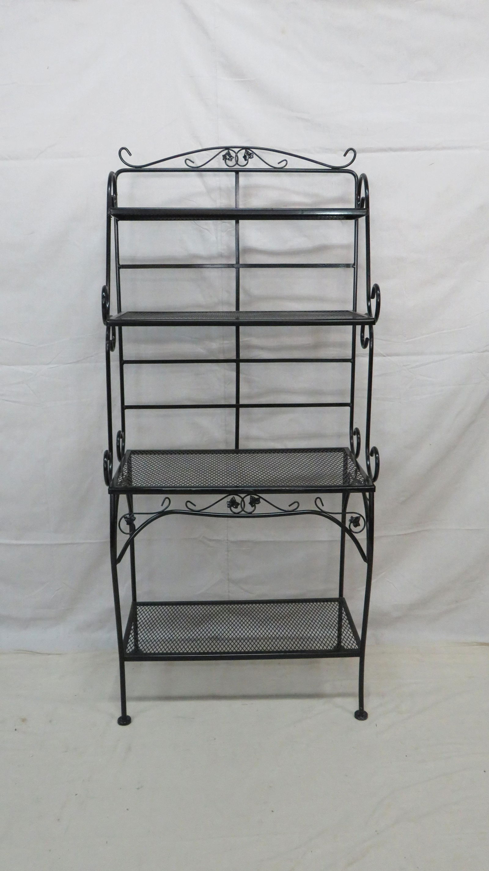 Wrought Iron Bakers Rack (1 of 2)