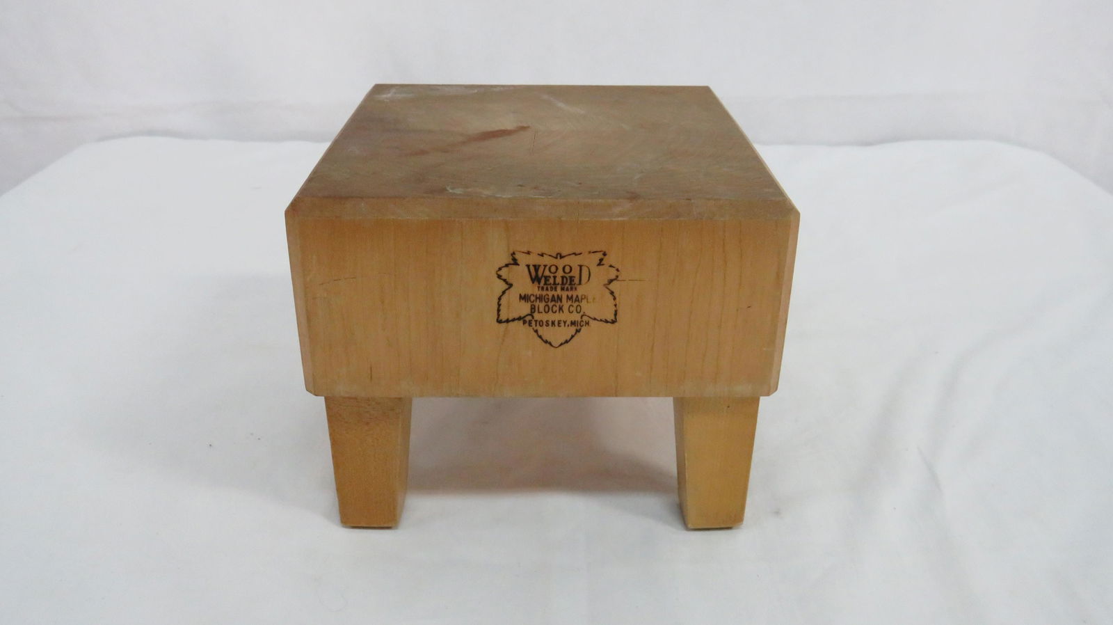 Vintage Mini Michigan Maple Butcher Block (1 of 4)