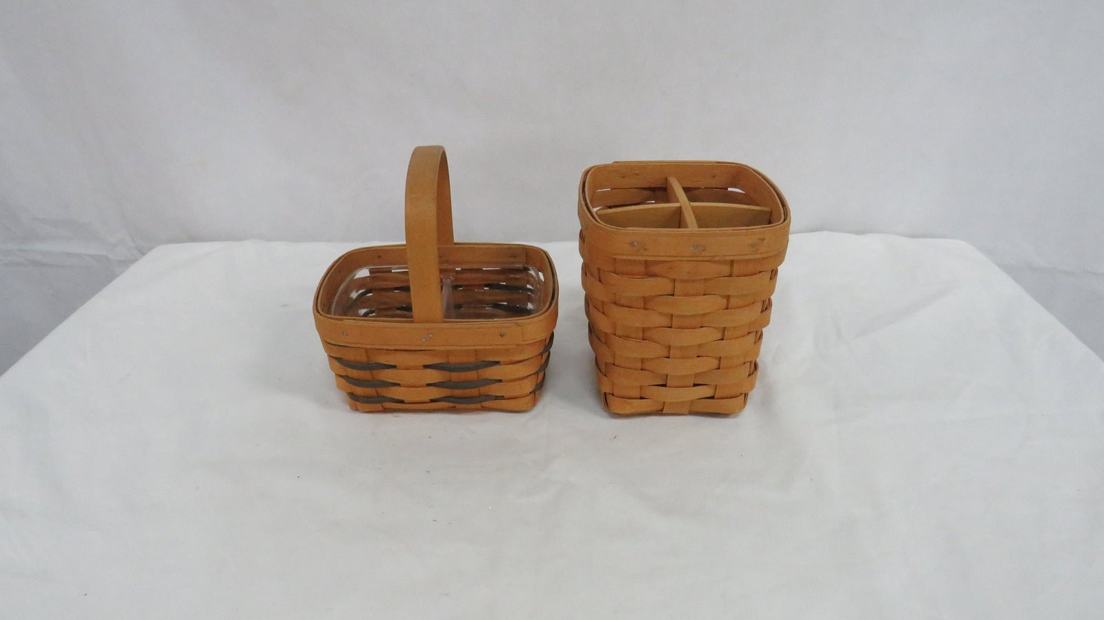 2 Longaberger Baskets 1997 & 1996 (1 of 3)