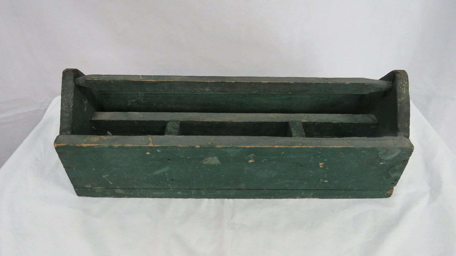 Vintage Handmade Wooden Toolbox (1 of 3)