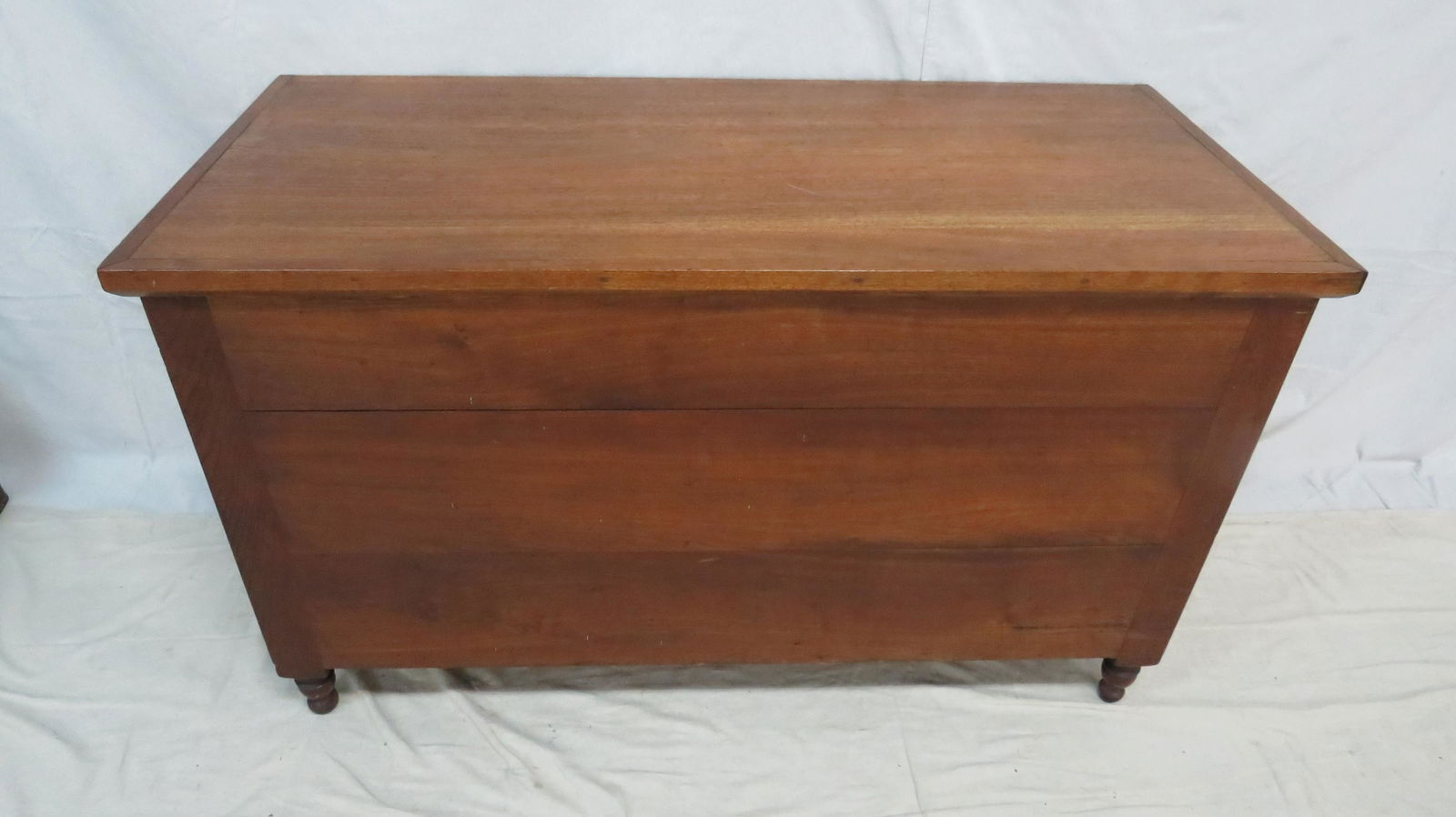 Antique Primitive Cherry Blanket Chest (1 of 6)
