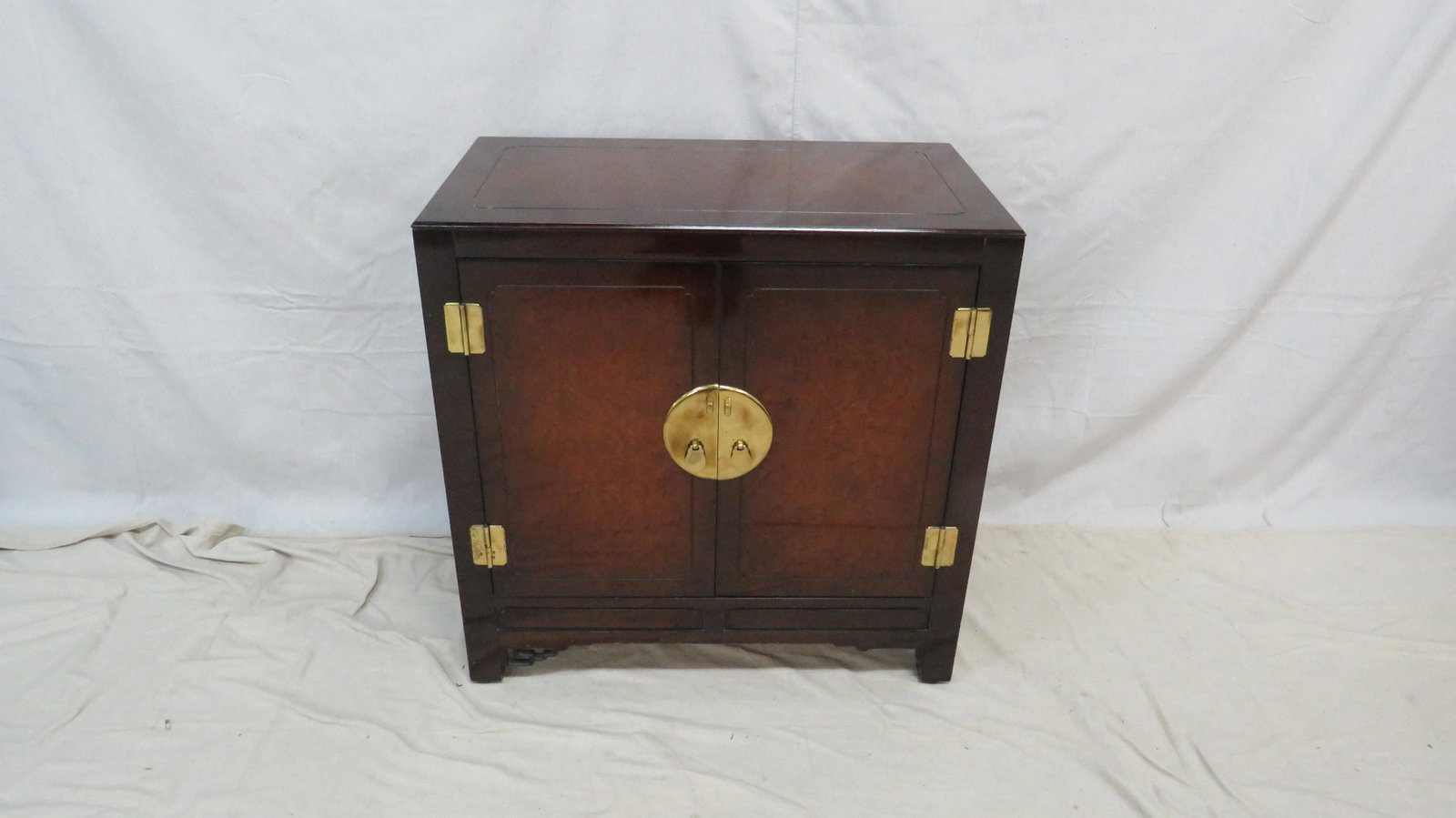 White Furniture Co. Chinoiserie Chest: White Furniture Co. Chinoiserie Chest in good condition, Brass Hardware, 32''H x 32''W x 18''D