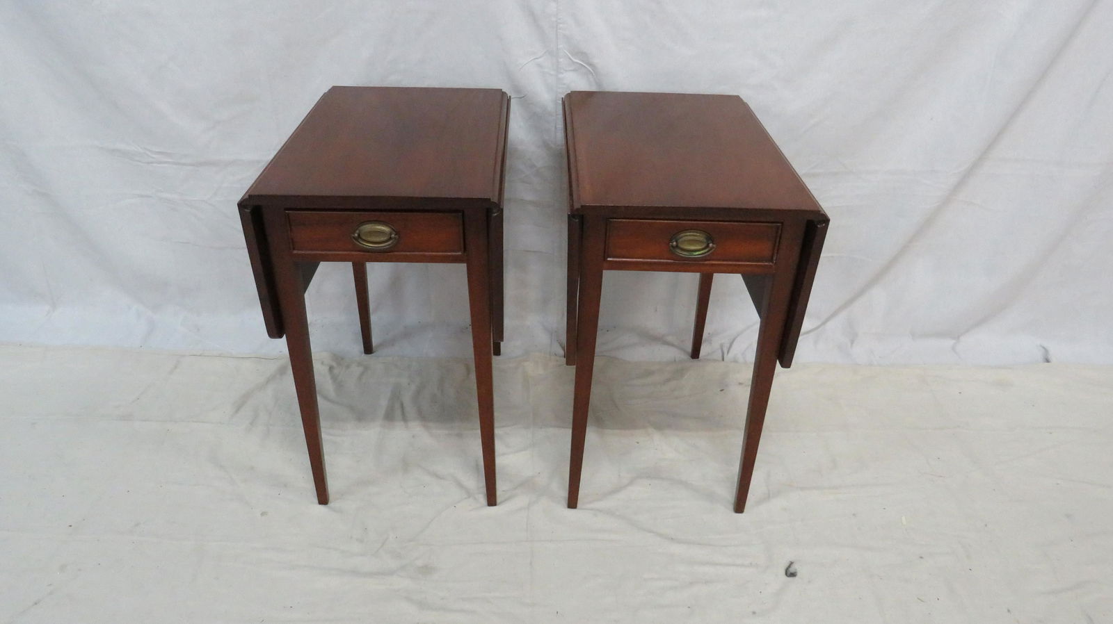 Pair of Mahogany Pembroke Tables (1 of 5)