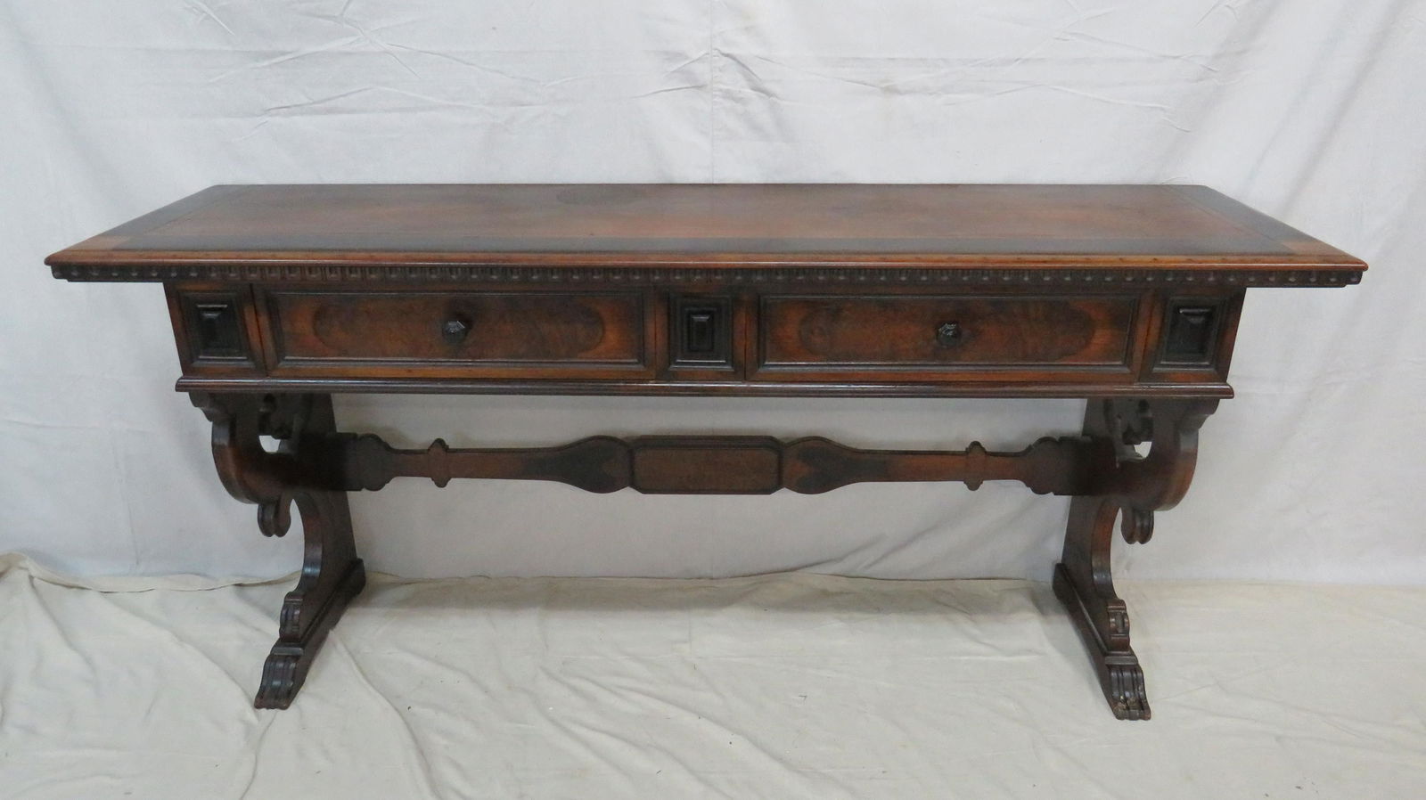 Berkey & Gay Walnut Jacobean Style Buffet (1 of 6)