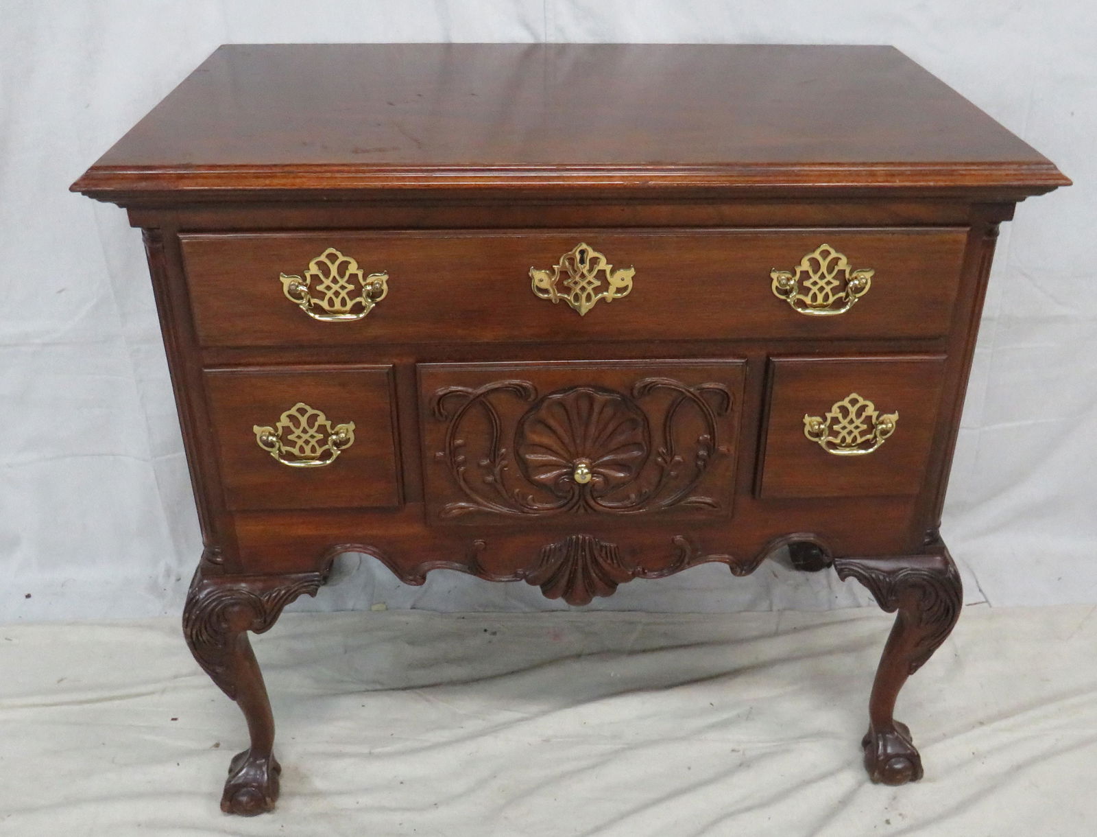 Vintage Chippendale Councill Lowboy (1 of 8)