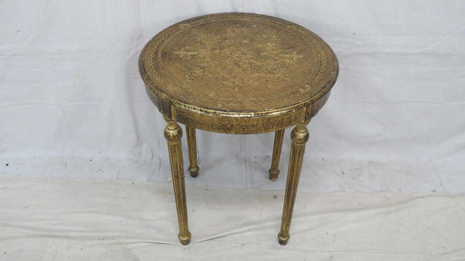 Vintage Italian Florentine Neoclassical Table (1 of 2)