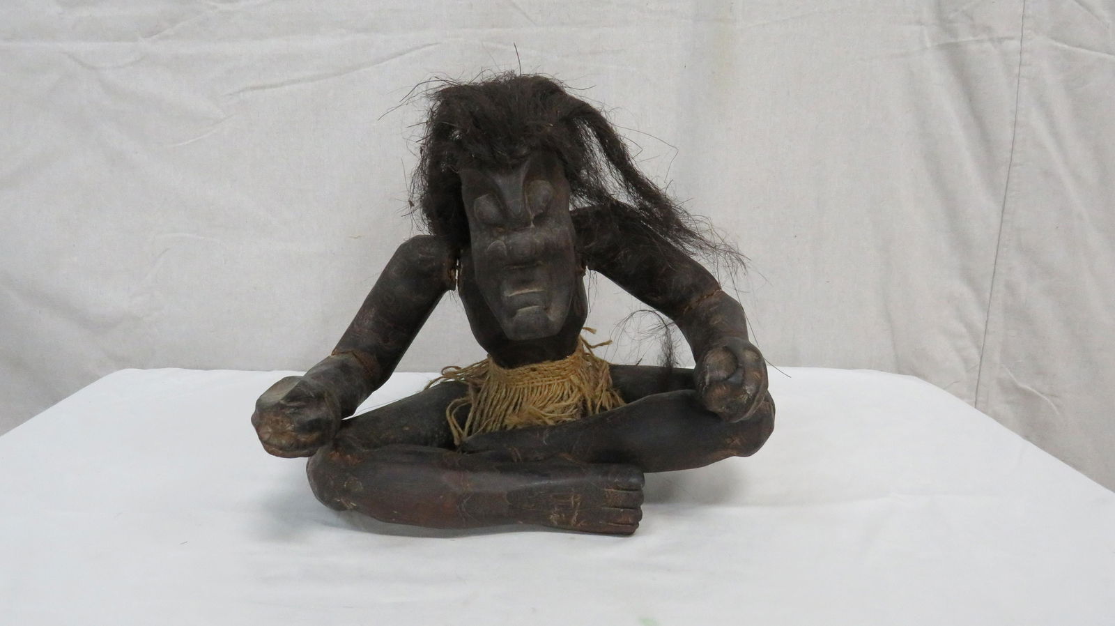 Vintage Carved Wooden Tribal Medicine Man (1 of 8)