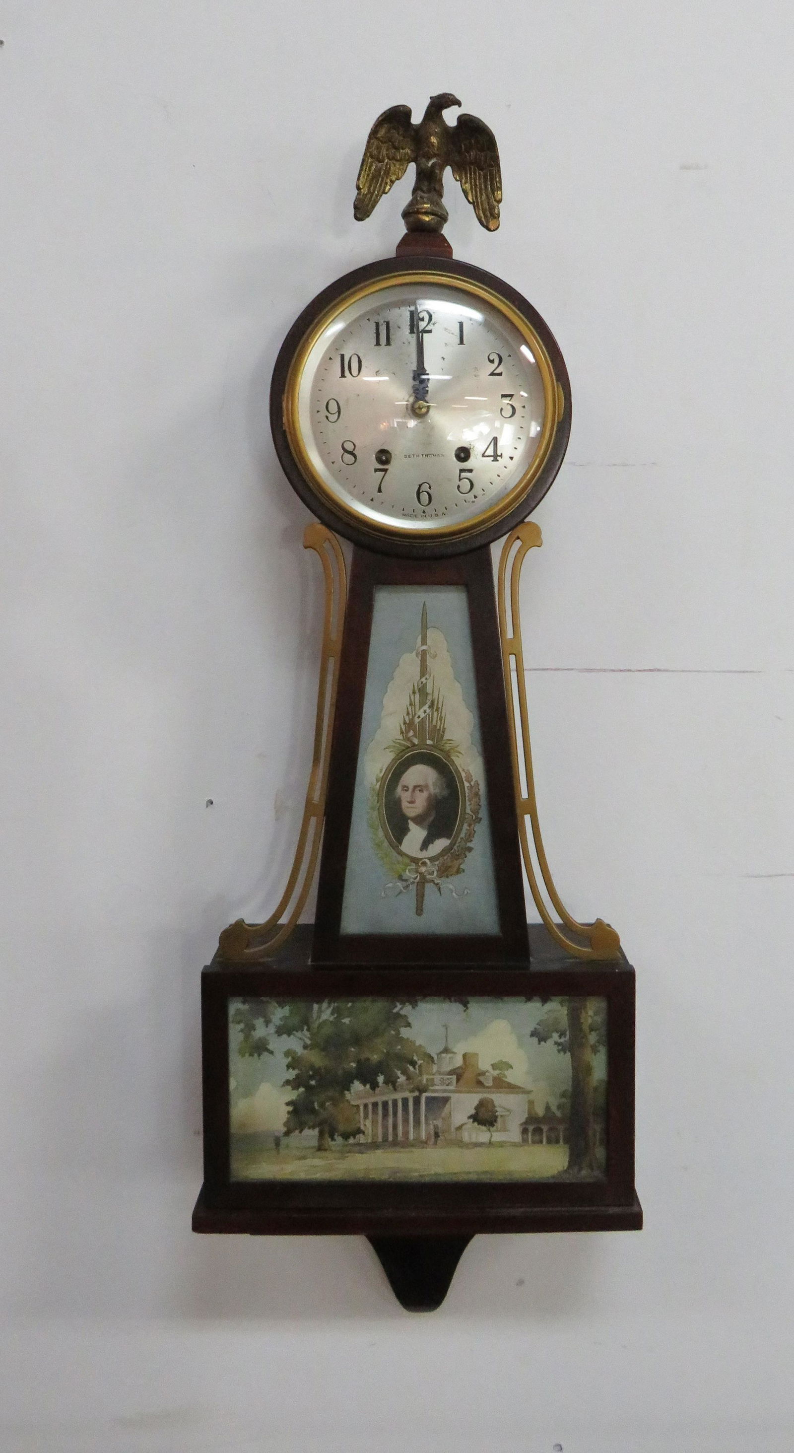 Seth Thomas 8 Day Banjo Clock (1 of 5)