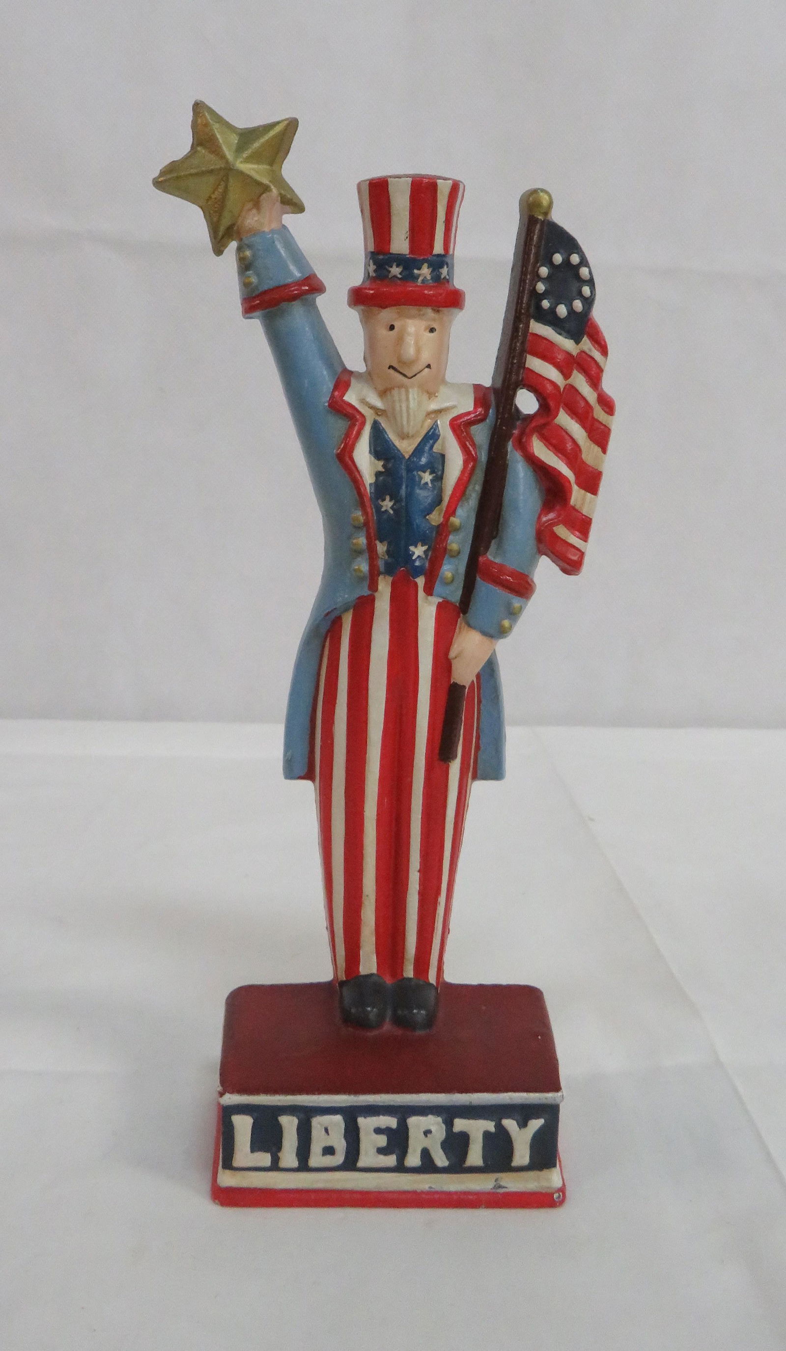 Uncle Sam Cast Iron Door Stop (1 of 3)