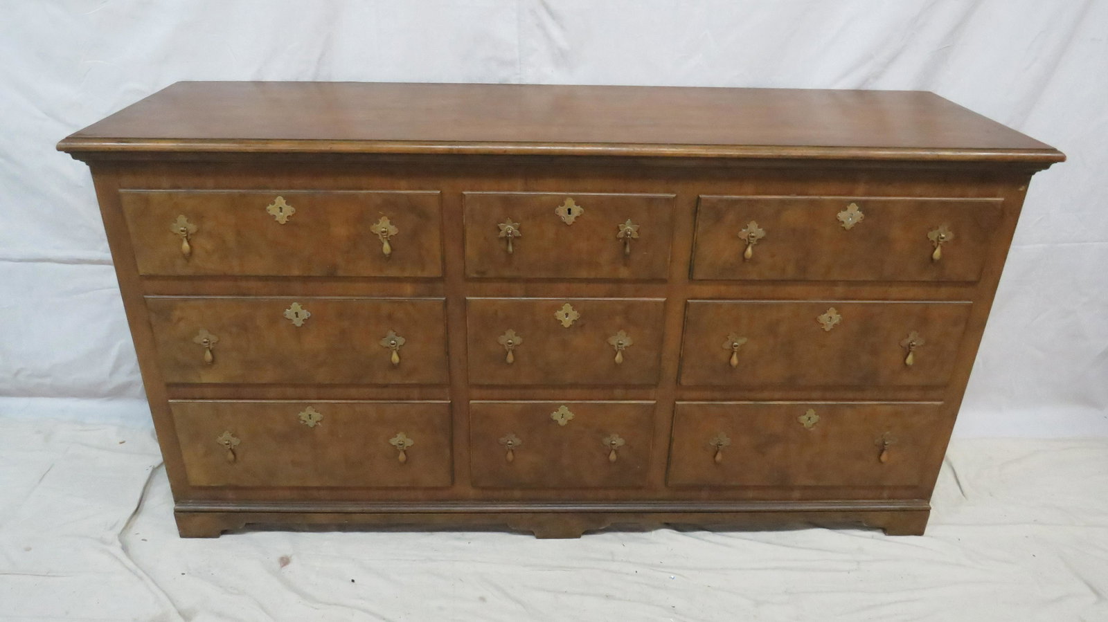 Baker Furniture Burl Walnut Dresser (1 of 6)