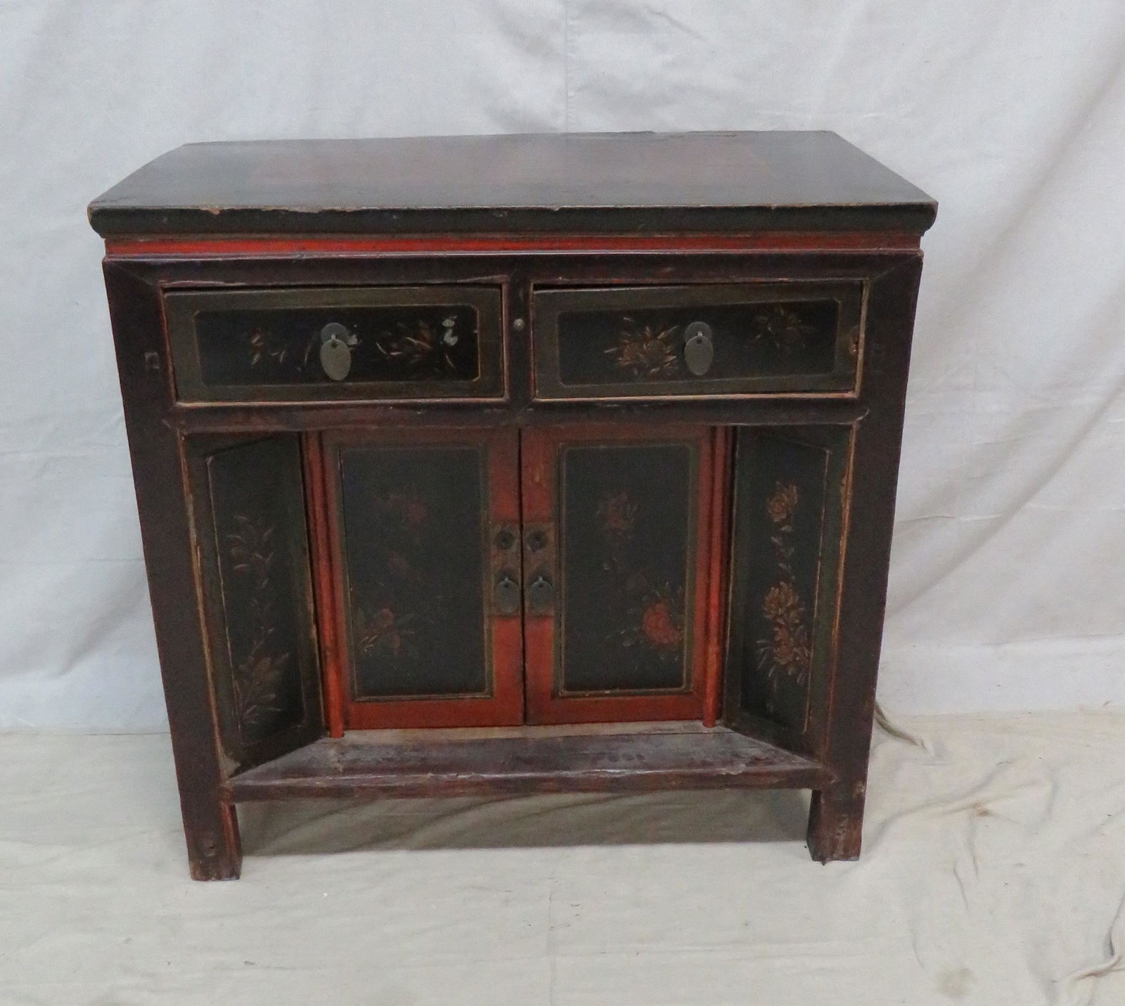 Antique Chinese Jiangxi Painted Chest (1 of 11)
