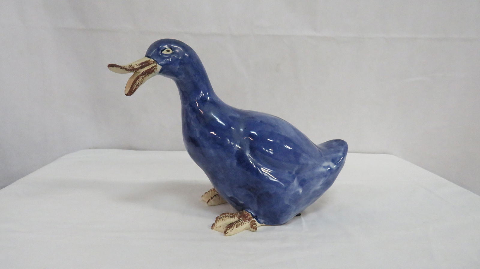 Blue Decorative Goose Auction
