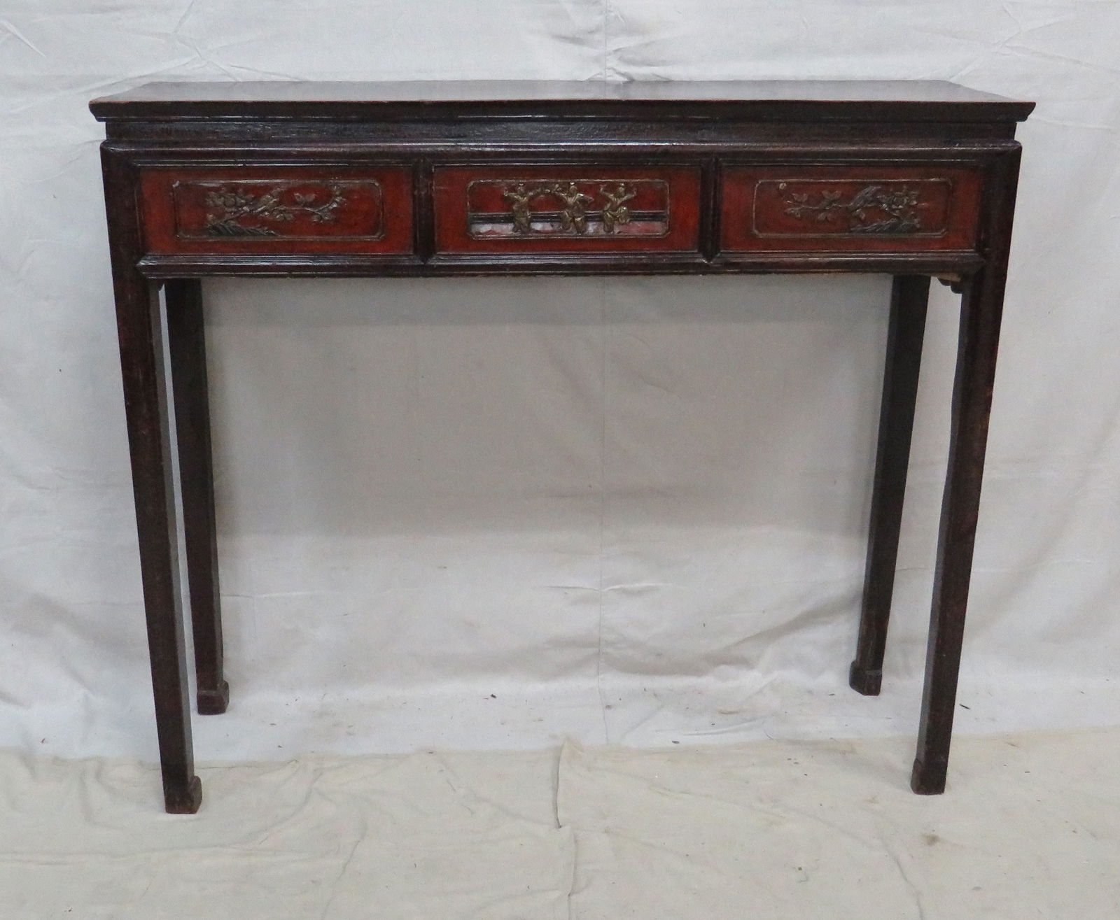 Antique Chinese Camphorwood Console Table (1 of 10)