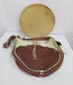 Vintage Native American Made Rawhide Drum