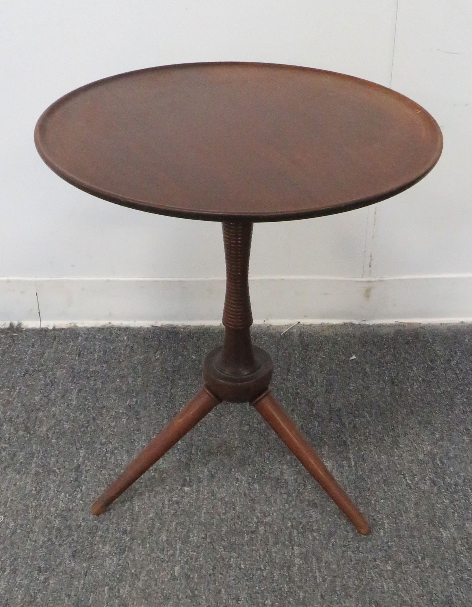 Solid Cherry Vintage Lamp Table (1 of 3)