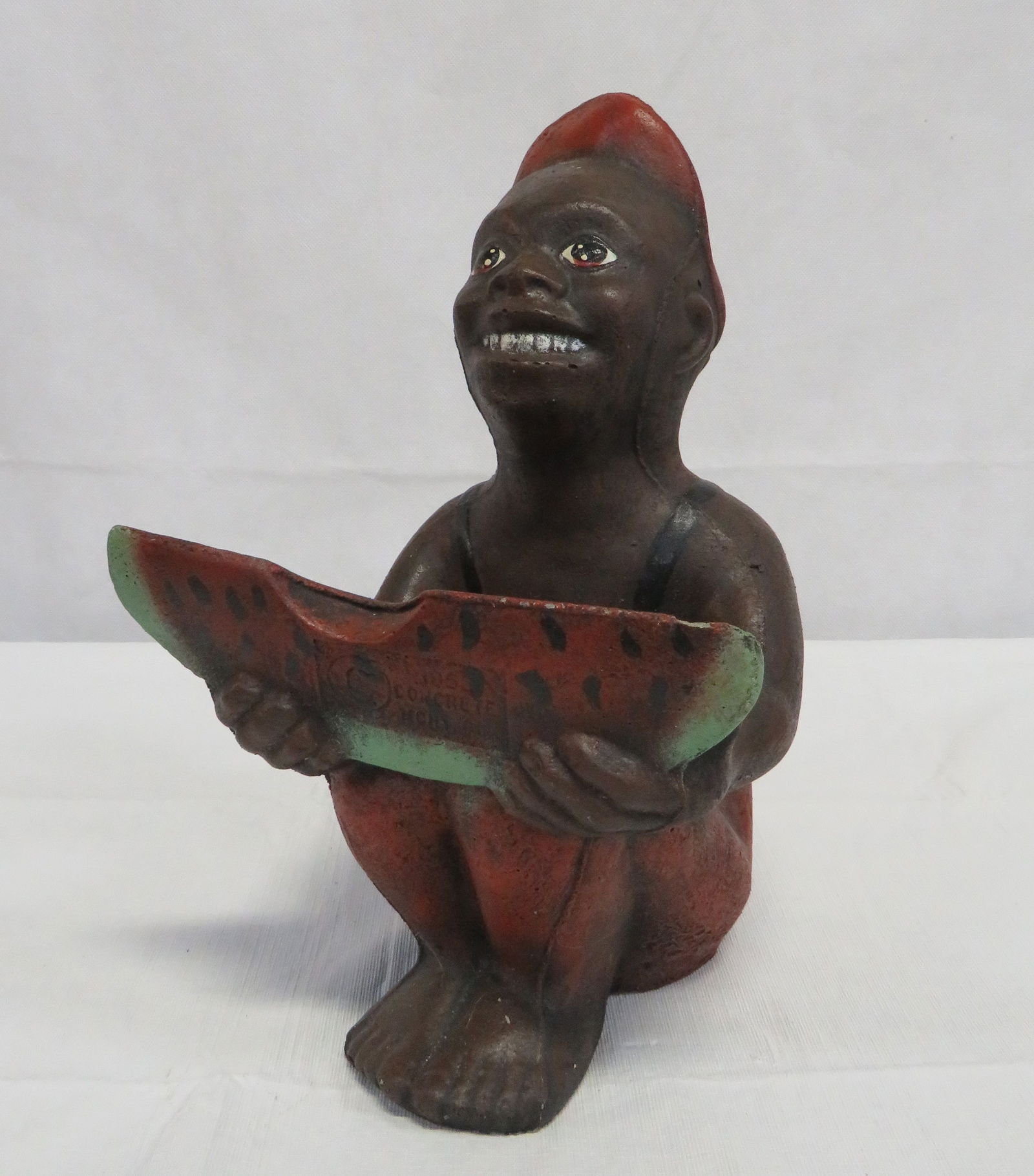 Vintage Concrete Black Americana Statue (1 of 5)