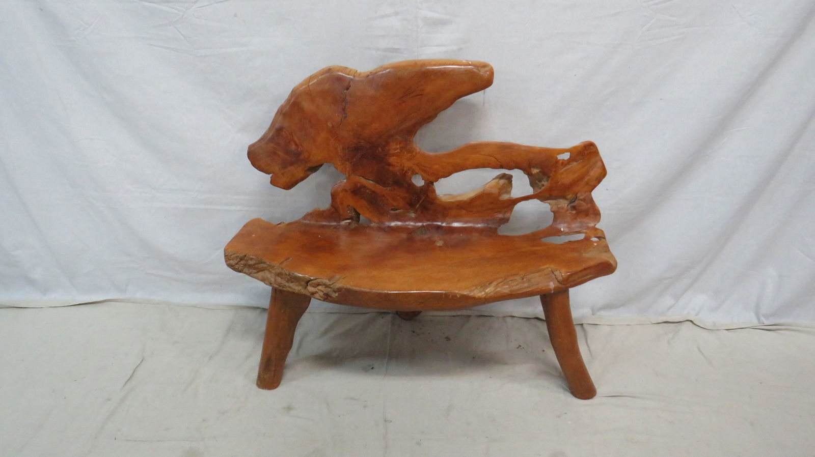 Teak Root Bench (1 of 5)