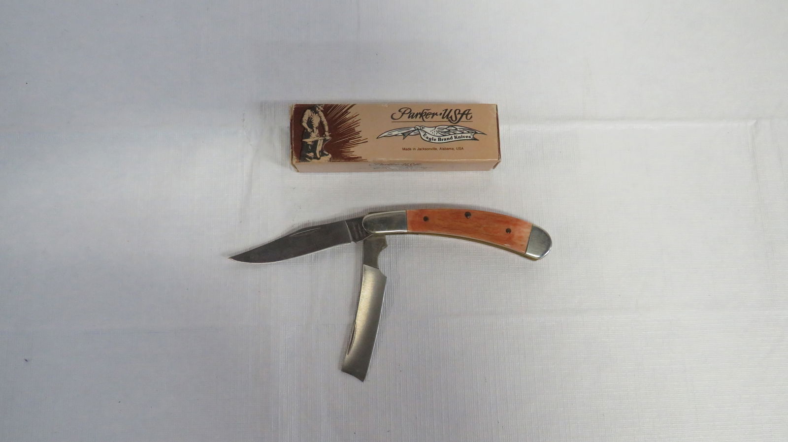 Vintage Parker Eagle Brand Alabama Folding Knife (1 of 7)