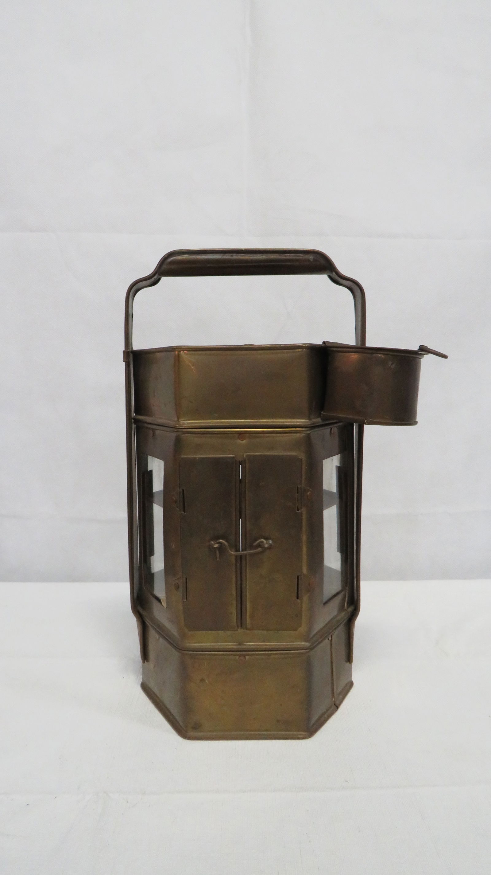 Vintage Asian Brass Street Vendor Noodle Cart (1 of 4)