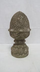 Cast Stone Acorn Design Garden Finial