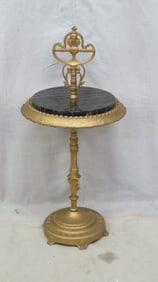 Antique Marble Top Deco Stand