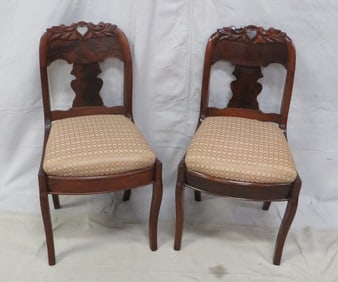 Antique Empire Gondola Chairs