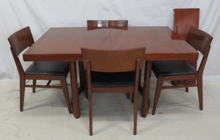 Mid Century Modern Dining Table and Chairs