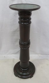 Leather Top Fern Stand