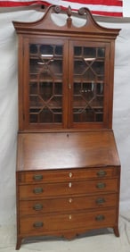 1800's Southern Antique Walnut Secretary
