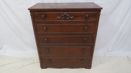 Vintage Jenny Lind Chest of Drawers