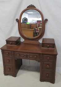 Vintage Jenny Lind Vanity with Mirror
