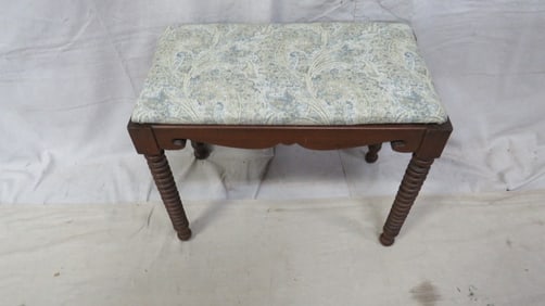 Vintage Jenny Lind Vanity Stool