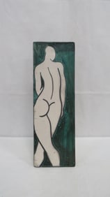 Marina Boscetti Enamel Nude Art Tile